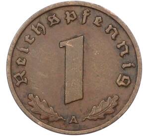 1 рейхспфенниг 1937 года A Германия — Фото №2