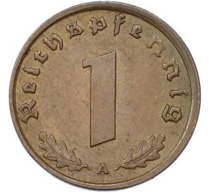 1 рейхспфенниг 1940 года A Германия — Фото №2