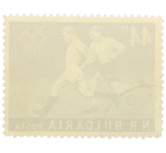 Почтовая марка 44 стотинки 1956 года Болгария «XVI летние Олимпийские игры в Мельбурне — Футбол» (Артикул: K12-79218) — Фото №2