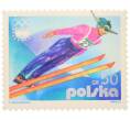 Почтовая марка 50 грошей 1976 года Польша «XII зимние Олимпийские игры в Инсбруке (Австрия) — Прыжки с трамплина» (Артикул: K12-79225) — Фото №1