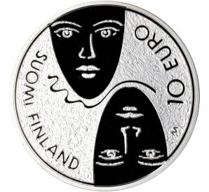 10 евро 2006 года Финляндия «100 лет парламентским реформам»