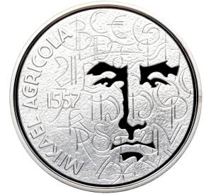 10 евро 2007 года Финляндия «450 лет со дня смерти Микаэля Агриколы» — Фото №1