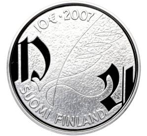 10 евро 2007 года Финляндия «450 лет со дня смерти Микаэля Агриколы» — Фото №2