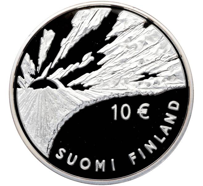 Монета 10 евро 2006 года Финляндия «200 лет со дня рождения Йохана Вильгельма Снелльмана» (Артикул: K10-13233) — Фото №2