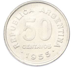 50 сентаво 1955 года Аргентина