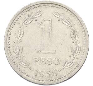 1 песо 1958 года Аргентина