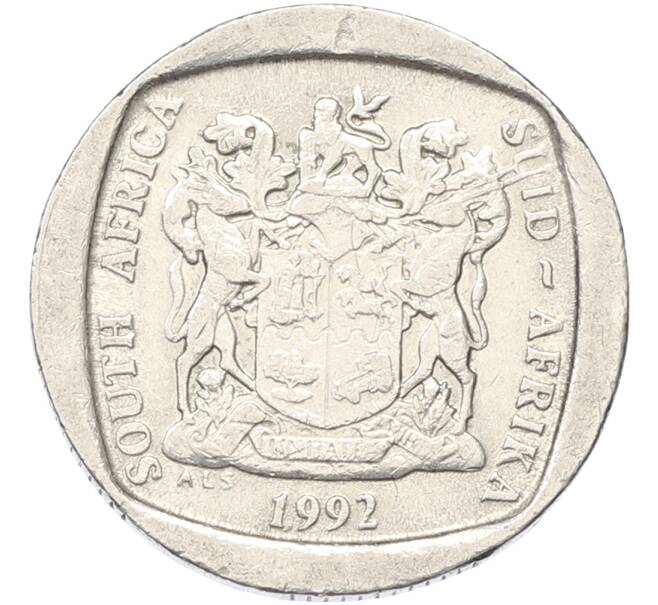Монета 1 ранд 1992 года ЮАР (Артикул: K10-13288) — Фото №2