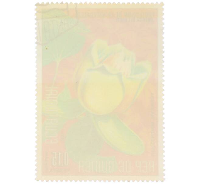 Почтовая марка 0.15 песеты 1974 года Экваториальная Гвинея «Охрана природы — Лириодендрон тюльпановый» (Артикул: K12-79305) — Фото №2