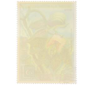 Почтовая марка 5 песет 1974 года Экваториальная Гвинея «Охрана природы — Катасетум темный» — Фото №2