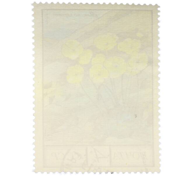 Почтовая марка 4 копейки 1976 года «Флора СССР — Мак полярный» (Артикул: K12-79332) — Фото №2