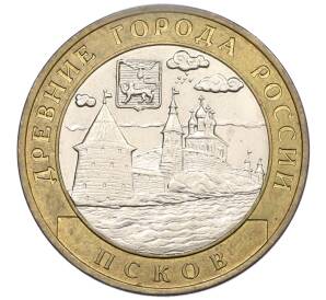 10 рублей 2003 года СПМД «Древние города России — Псков» — Фото №1
