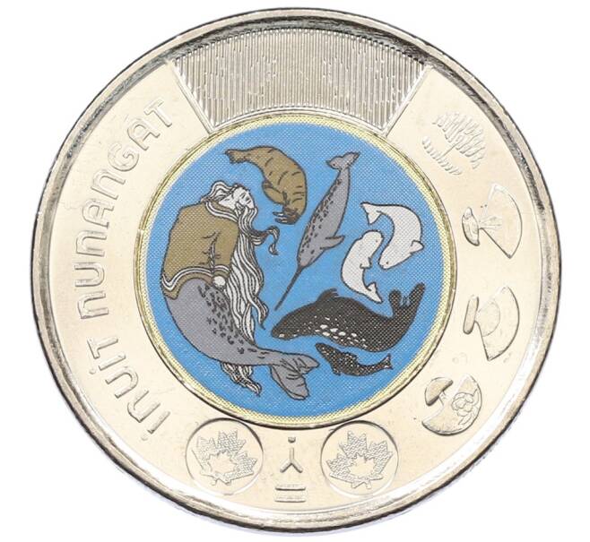 Монета 2 доллара 2024 года Канада «Чествование инуитов Нунангат» (Артикул: K10-13294) — Фото №1