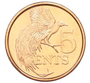 5 центов 2017 года Тринидад и Тобаго — Фото №1
