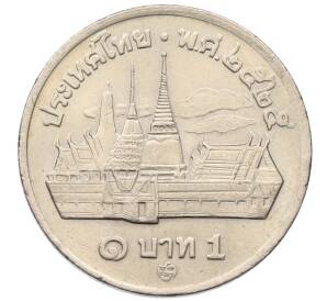 1 бат 1982-1985 года (BE 2525-2528) Таиланд — Фото №1