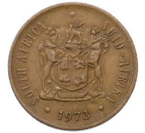 2 цента 1973 года ЮАР — Фото №1