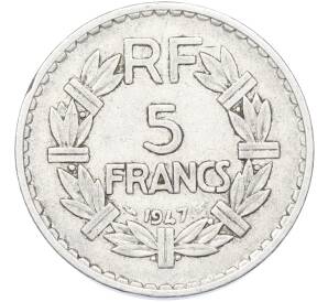 5 франков 1947 года Франция — Фото №1