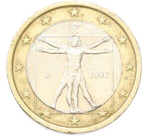 1 евро 2002 года Италия — Фото №1