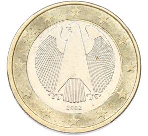1 евро 2002 года J Германия — Фото №1
