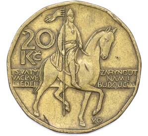 20 крон 2000 года Чехия — Фото №1