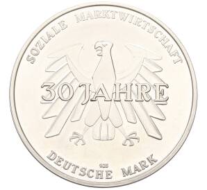 Памятный жетон 1997 года Германия «30 лет фонду Людвига Эрхарда»