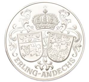 Памятный жетон 1976 года Западная Германия (ФРГ) «1200-летие коммуны Эрлинг-Андехс»