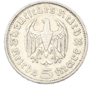 5 рейхсмарок 1935 года E Германия — Фото №1