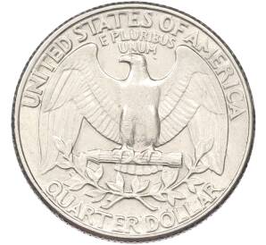 1/4 доллара (25 центов) 1981 года D США — Фото №2