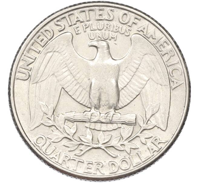 Монета 1/4 доллара (25 центов) 1981 года D США (Артикул: T11-40057) — Фото №2