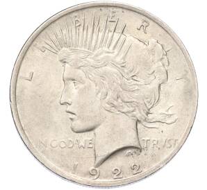 1 доллар 1922 года США — Фото №1