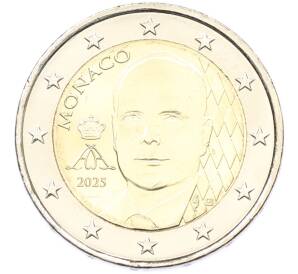 2 евро 2025 года Монако — Фото №1