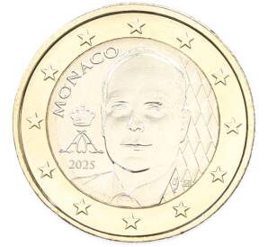 1 евро 2025 года Монако — Фото №1