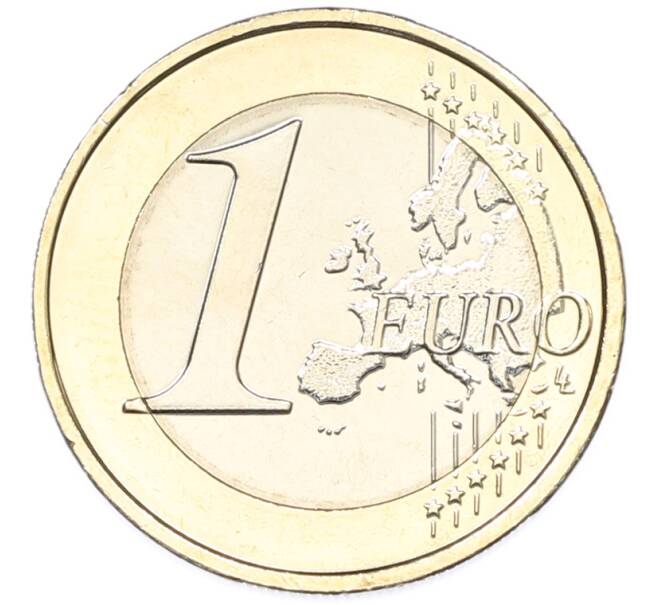 Монета 1 евро 2025 года Монако (Артикул: K3-0577) — Фото №2