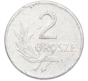 2 гроша 1949 года Польша — Фото №2