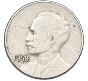1 сентаво 1958 года Куба — Фото №1