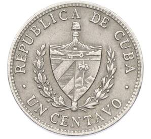 1 сентаво 1961 года Куба — Фото №2