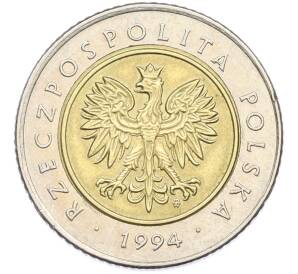 5 злотых 1994 года Польша — Фото №1