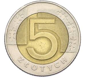 5 злотых 1994 года Польша — Фото №2