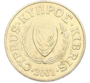 20 центов 2001 года Кипр — Фото №2