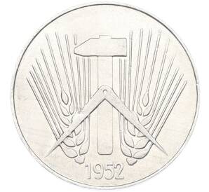 10 пфеннигов 1952 года E Восточная Германия (ГДР) — Фото №1