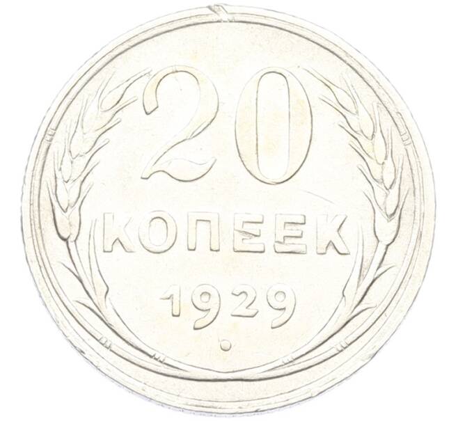 Монета 20 копеек 1929 года (Артикул: T11-40081) — Фото №1