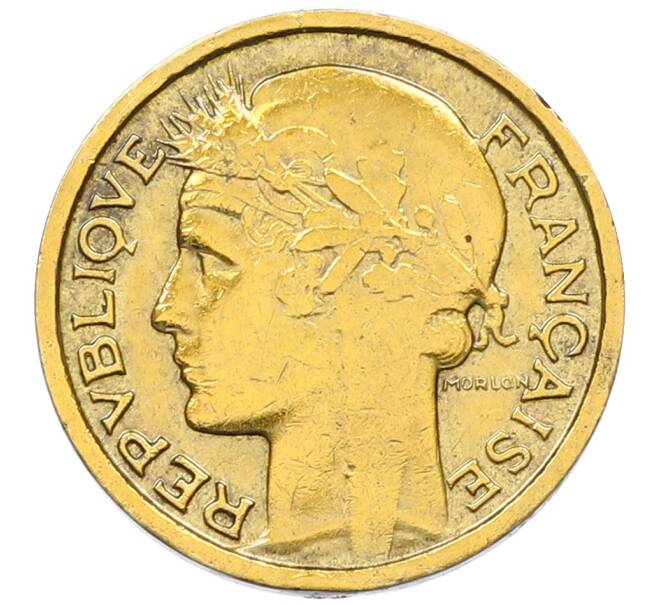 Монета 50 сантимов 1939 года Франция (Артикул: K10-13351) — Фото №2