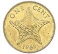 Монета 1 цент 1969 года Багамские острова (Артикул: K10-13363) — Фото №1