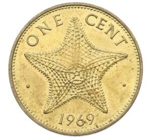 1 цент 1969 года Багамские острова — Фото №1