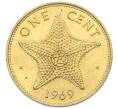 Монета 1 цент 1969 года Багамские острова (Артикул: K10-13364) — Фото №1