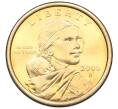 Монета 1 доллар 2000 года D США Сакагавея «Парящий орел» (Артикул: K10-13369) — Фото №1
