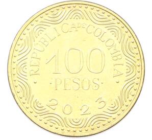 100 песо 2023 года Колумбия — Фото №1
