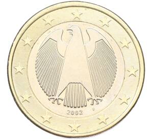 1 евро 2002 года F Германия — Фото №1