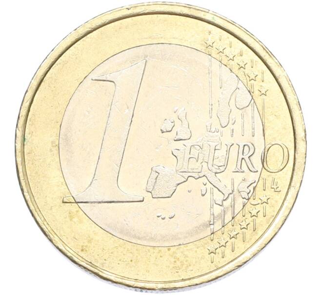 Монета 1 евро 2002 года J Германия (Артикул: K12-79481) — Фото №2