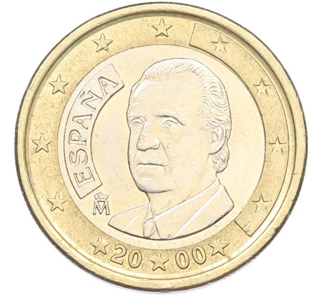 Монета 1 евро 2000 года Испания (Артикул: K12-79483) — Фото №1
