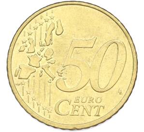 50 евроцентов 2002 года D Германия